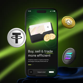 Mobile device displaying the Vestrode trading platform