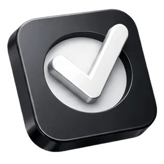 3D checkmark confirmation icon featured on the Vestrode about page